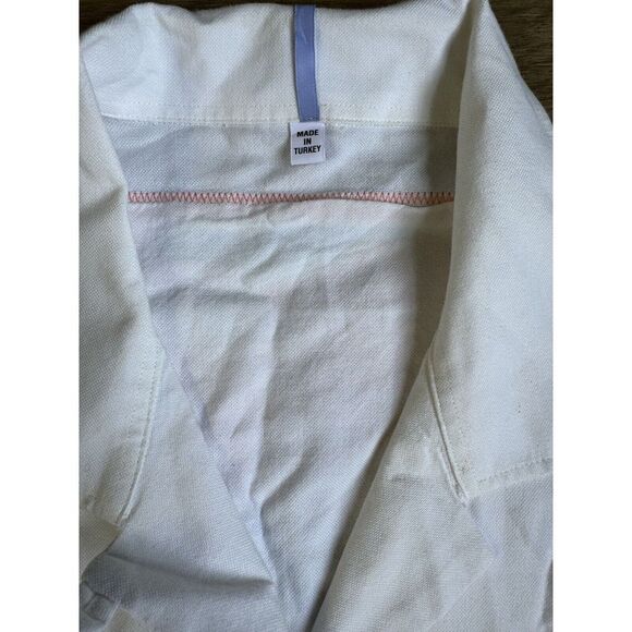 Alexander McQueen Genesis li Embroidered Printed Cotton Mini Shirt Dress SZ M - Picture 4 of 9